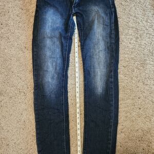 Women's Skinny Jeans - Dark Blue